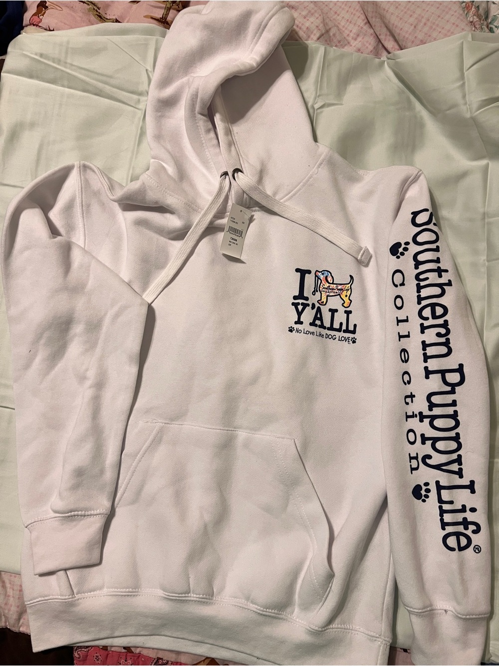 NWT Southern Puppy Life I Y’all Dog Love Hoodie Small